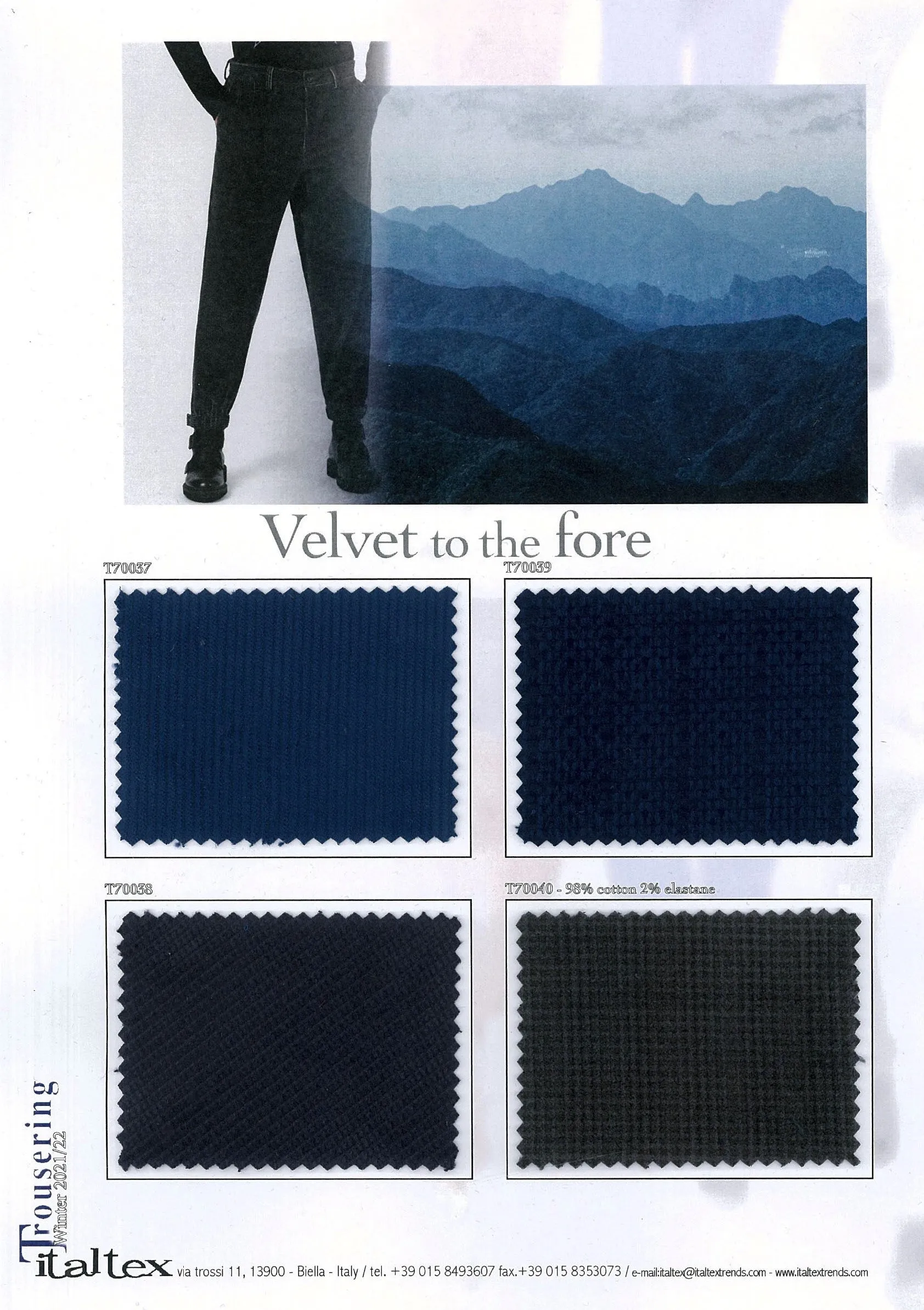 ITALTEX TROUSERING AW2021/22
