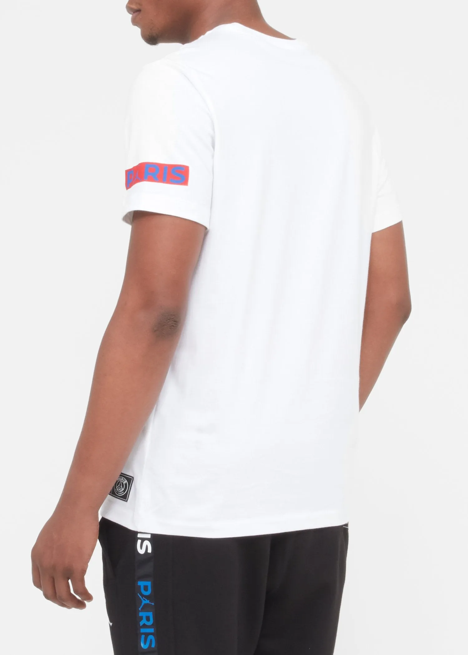 JORDAN X PARIS SAINT-GERMAIN: SS LOGO TEE [WHITE]