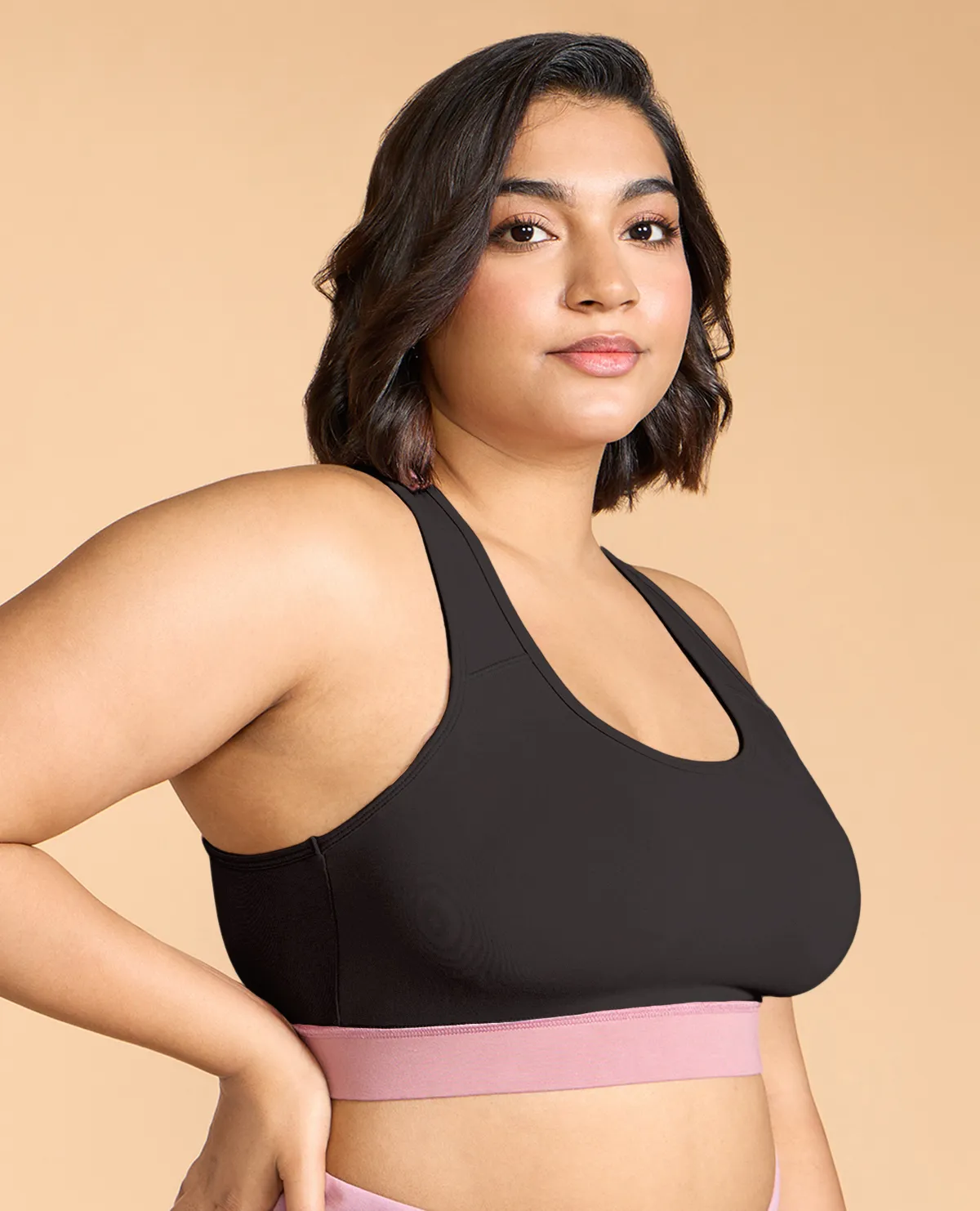 Low Support Cotton Sports Bra