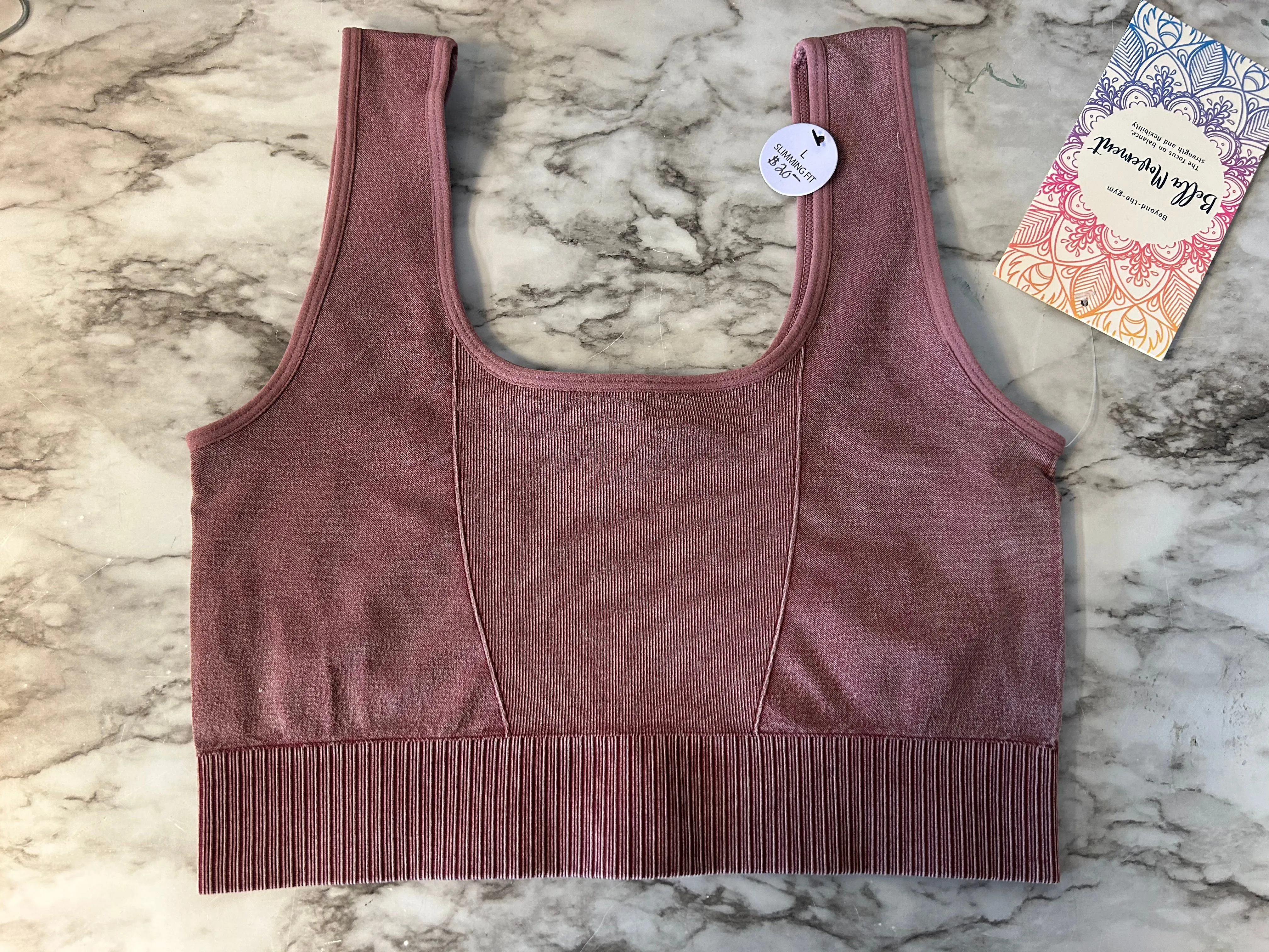 Maroon Sports Bra