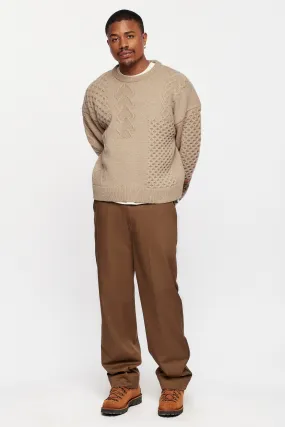 Men's Buma Trouser in Walnut