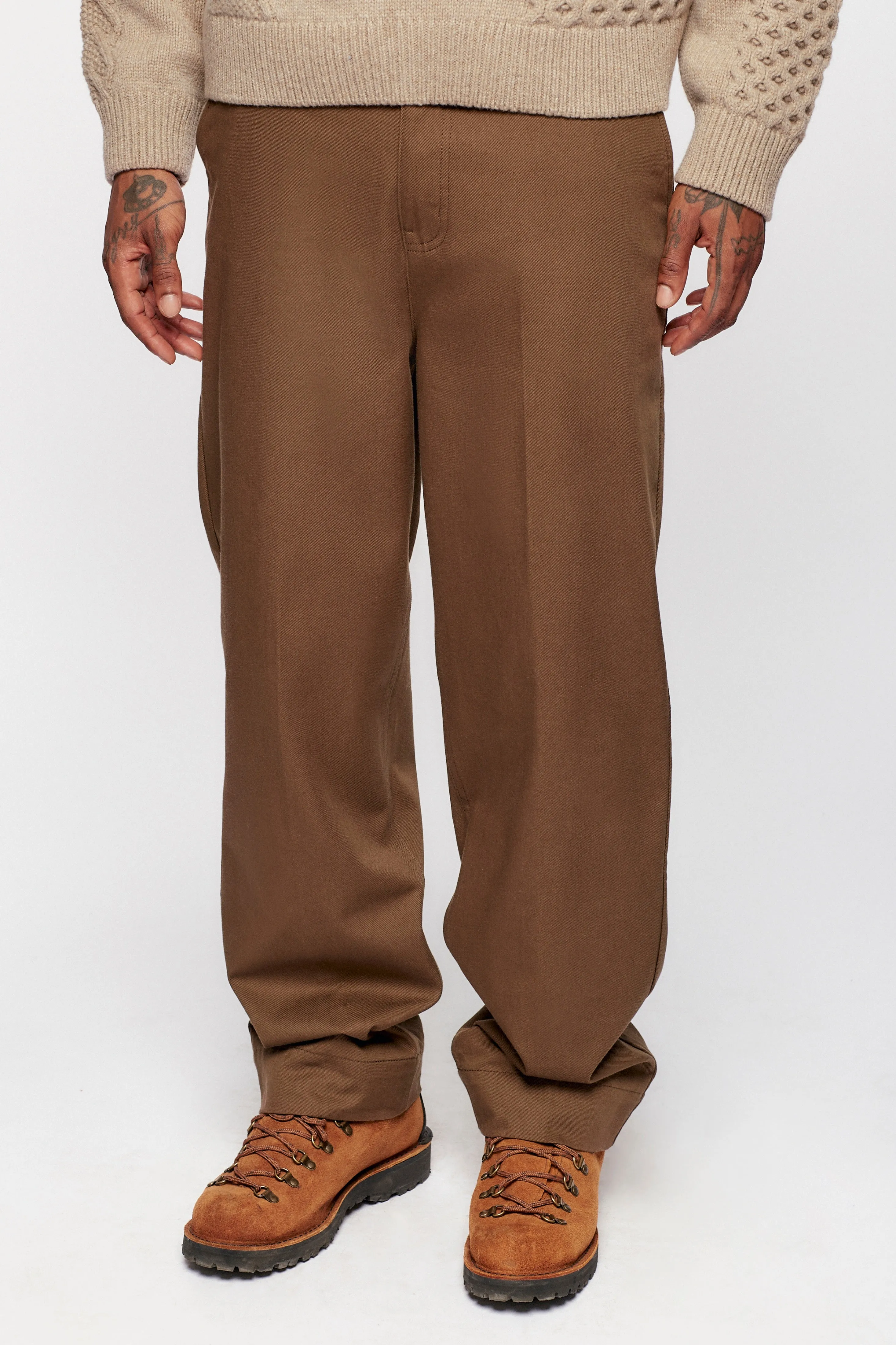 Men's Buma Trouser in Walnut