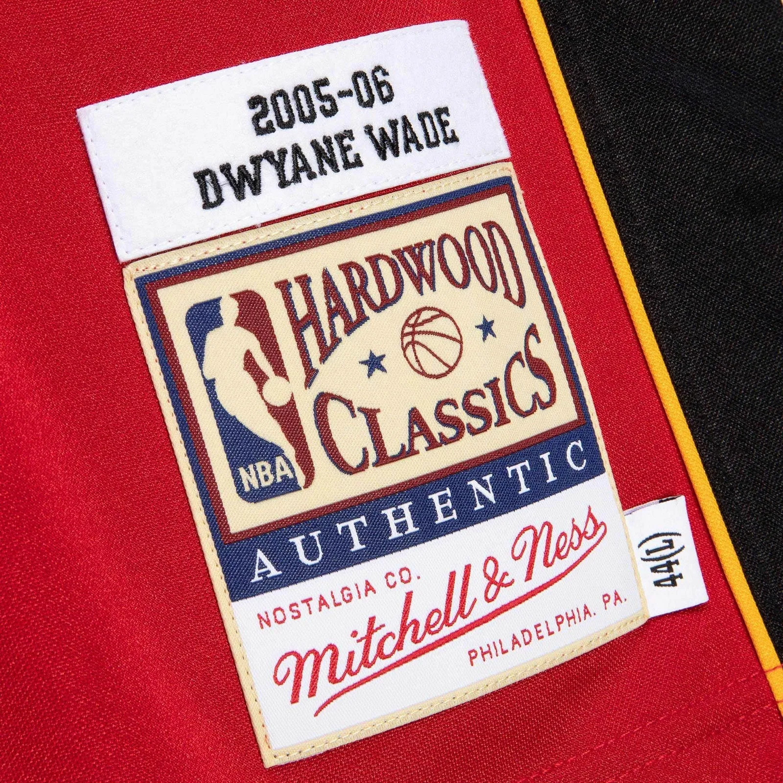 Miami Heat Dwyane Wade NBA 2005-06 Authentic Road Jersey by Mitchell & Ness