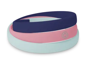 MINT/ROSE/NAVY SILICONE WRAP