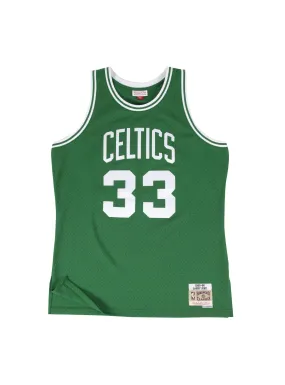 NBA Boston Celtics Larry Bird 1985 Swingman Road Jersey