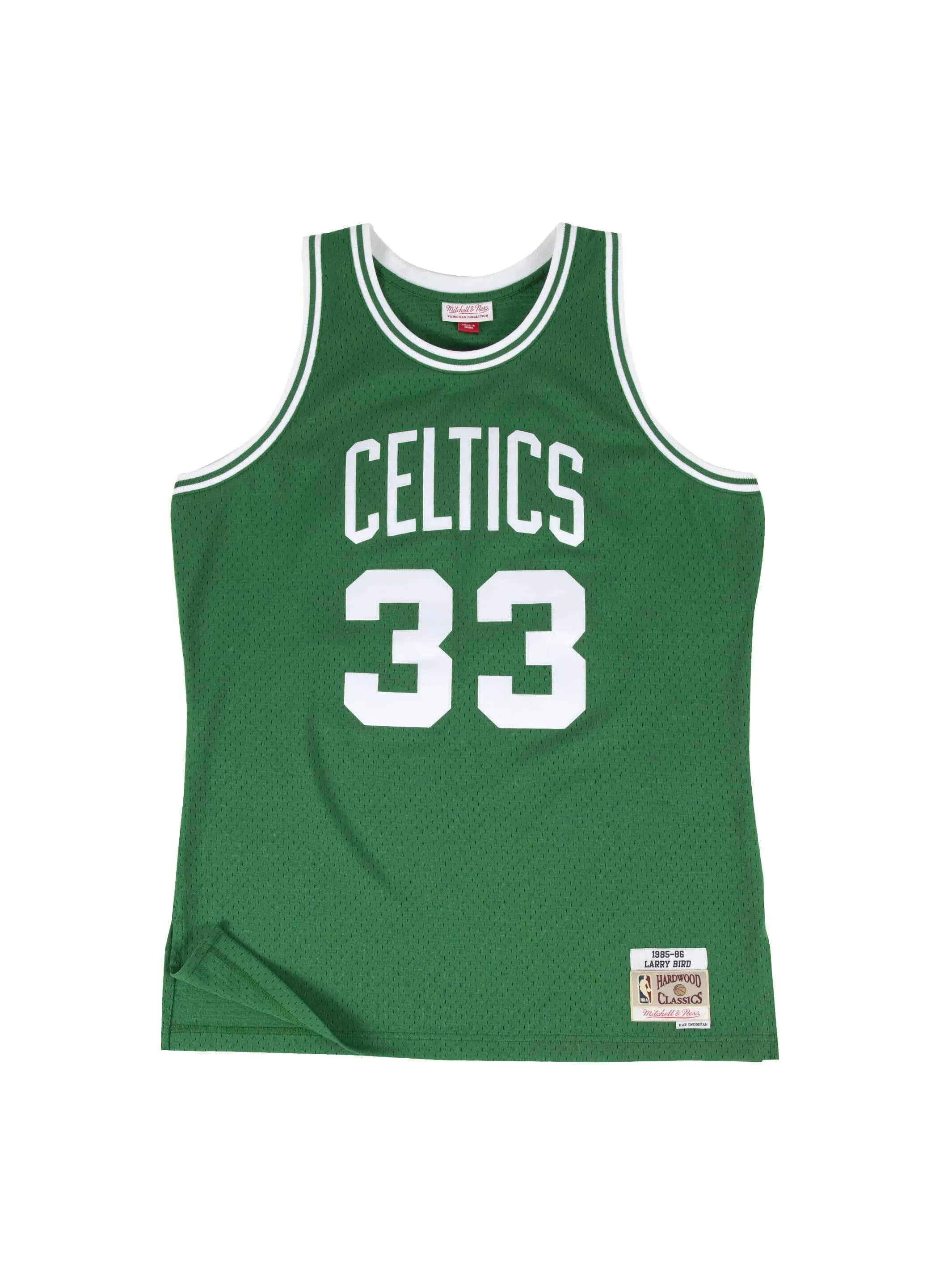 NBA Boston Celtics Larry Bird 1985 Swingman Road Jersey