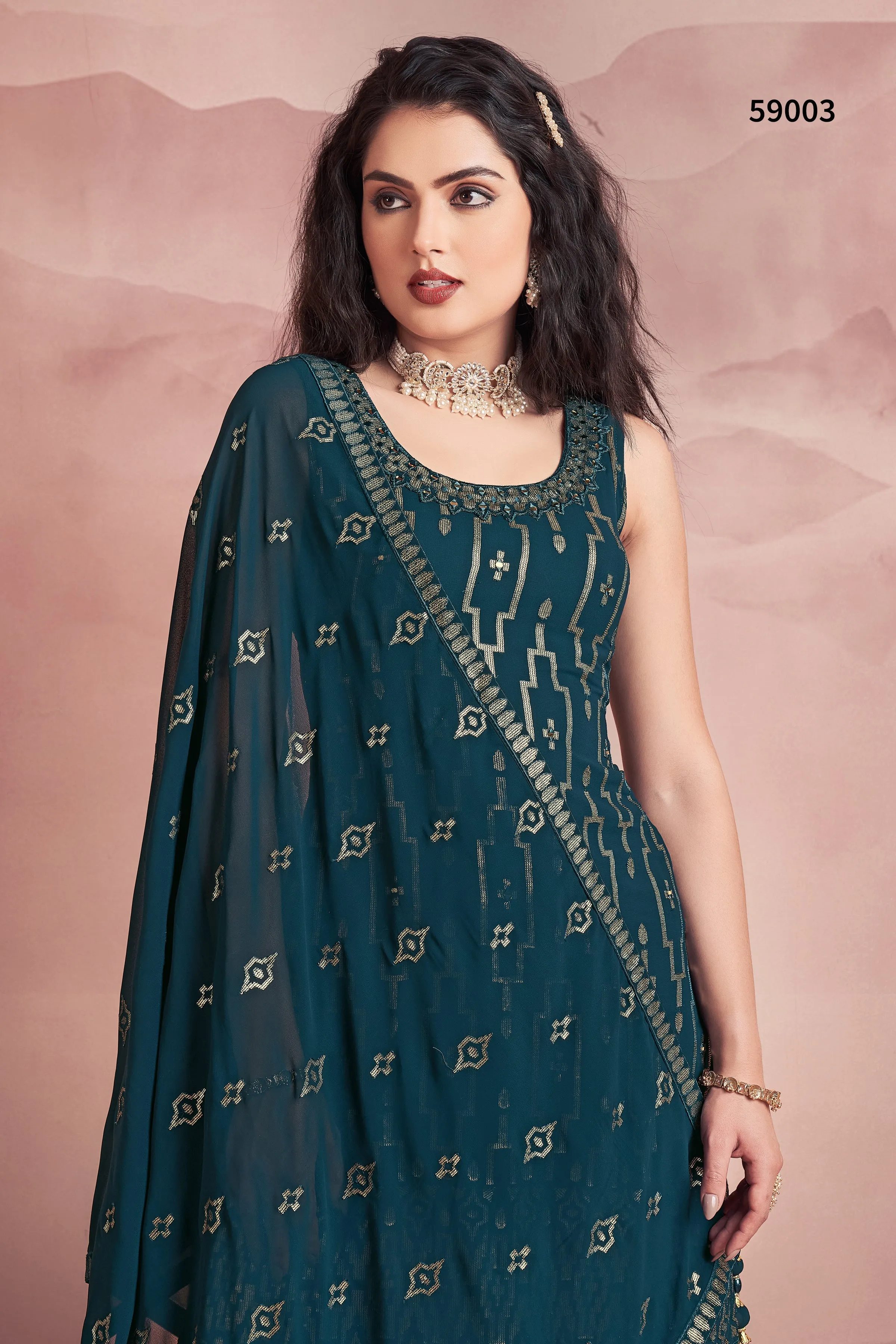Noorani Vol 7 Designer Occasion Wear Suit D.No 59003