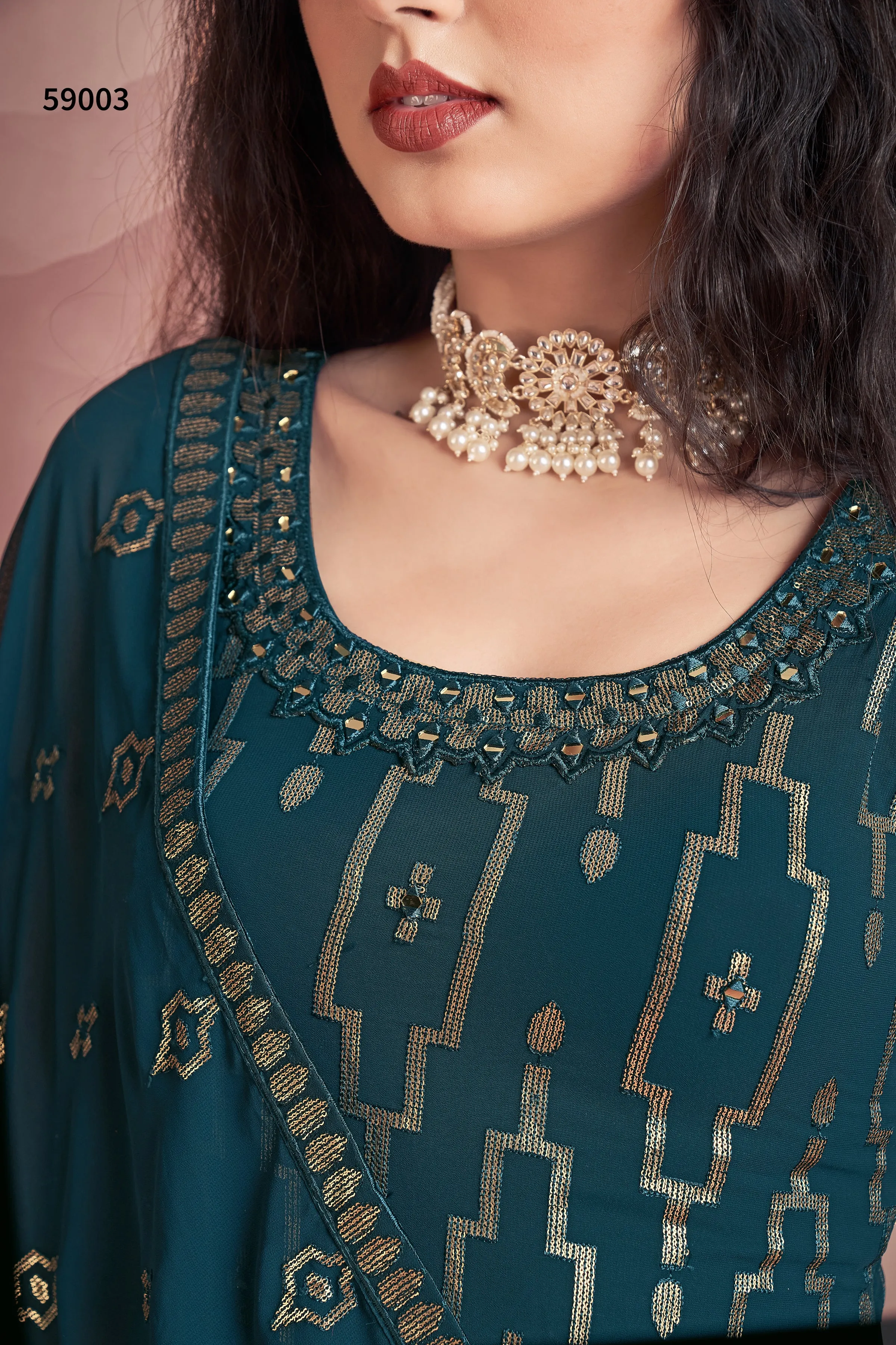 Noorani Vol 7 Designer Occasion Wear Suit D.No 59003