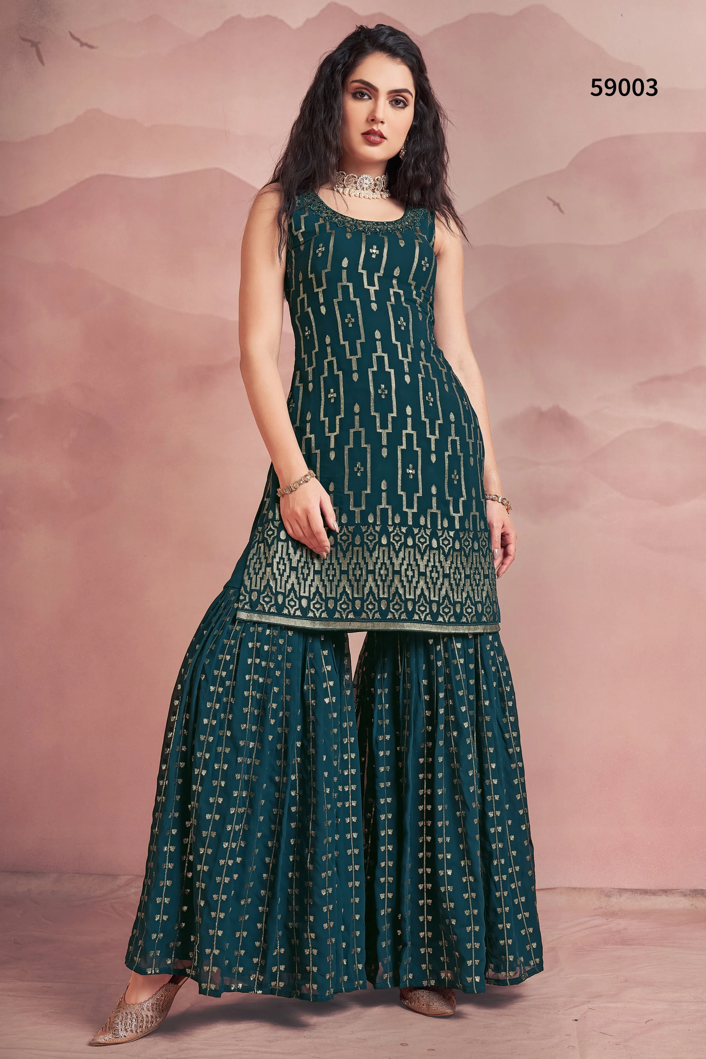 Noorani Vol 7 Designer Occasion Wear Suit D.No 59003