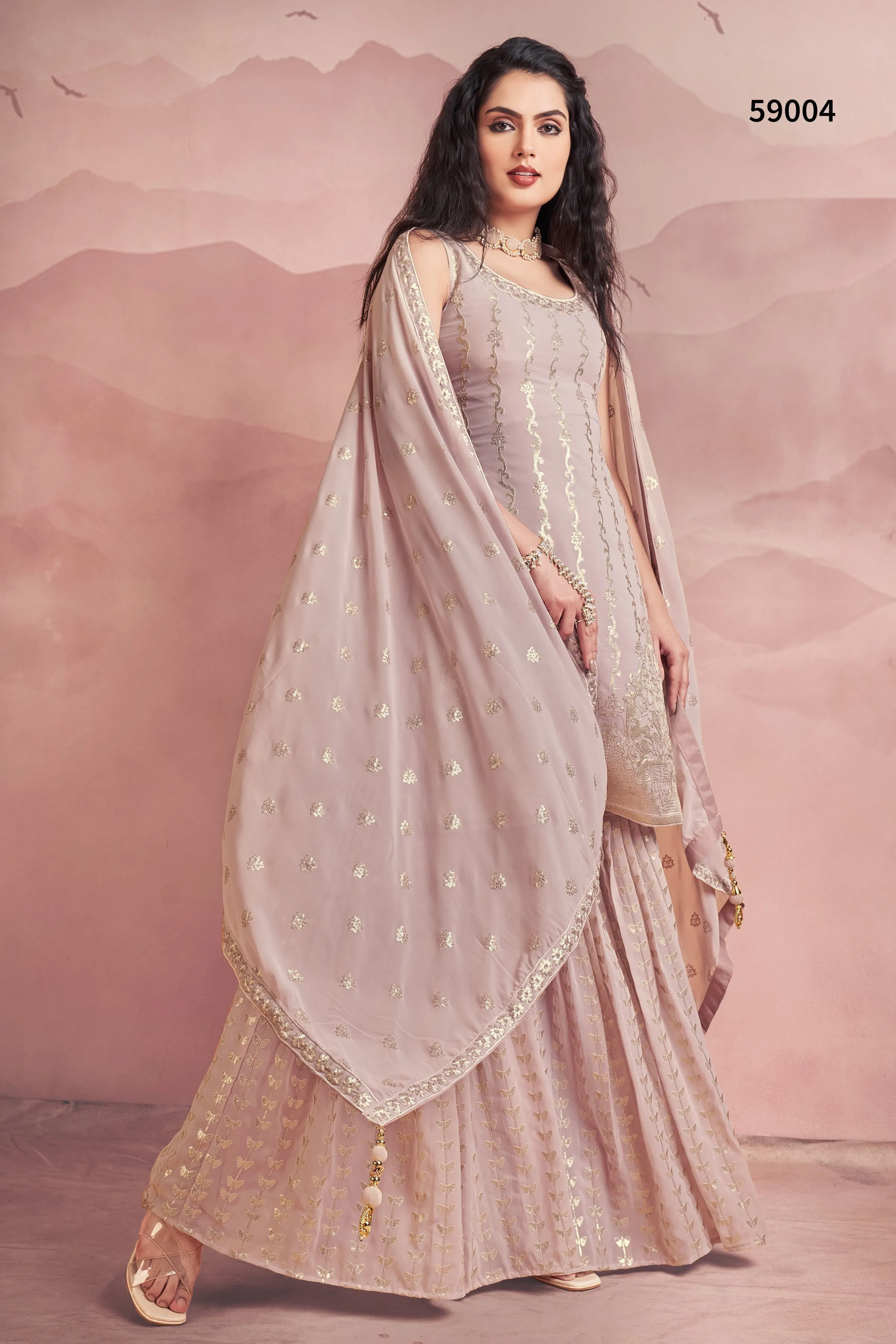 Noorani Vol 7 Designer Occasion Wear Suit D.No 59004