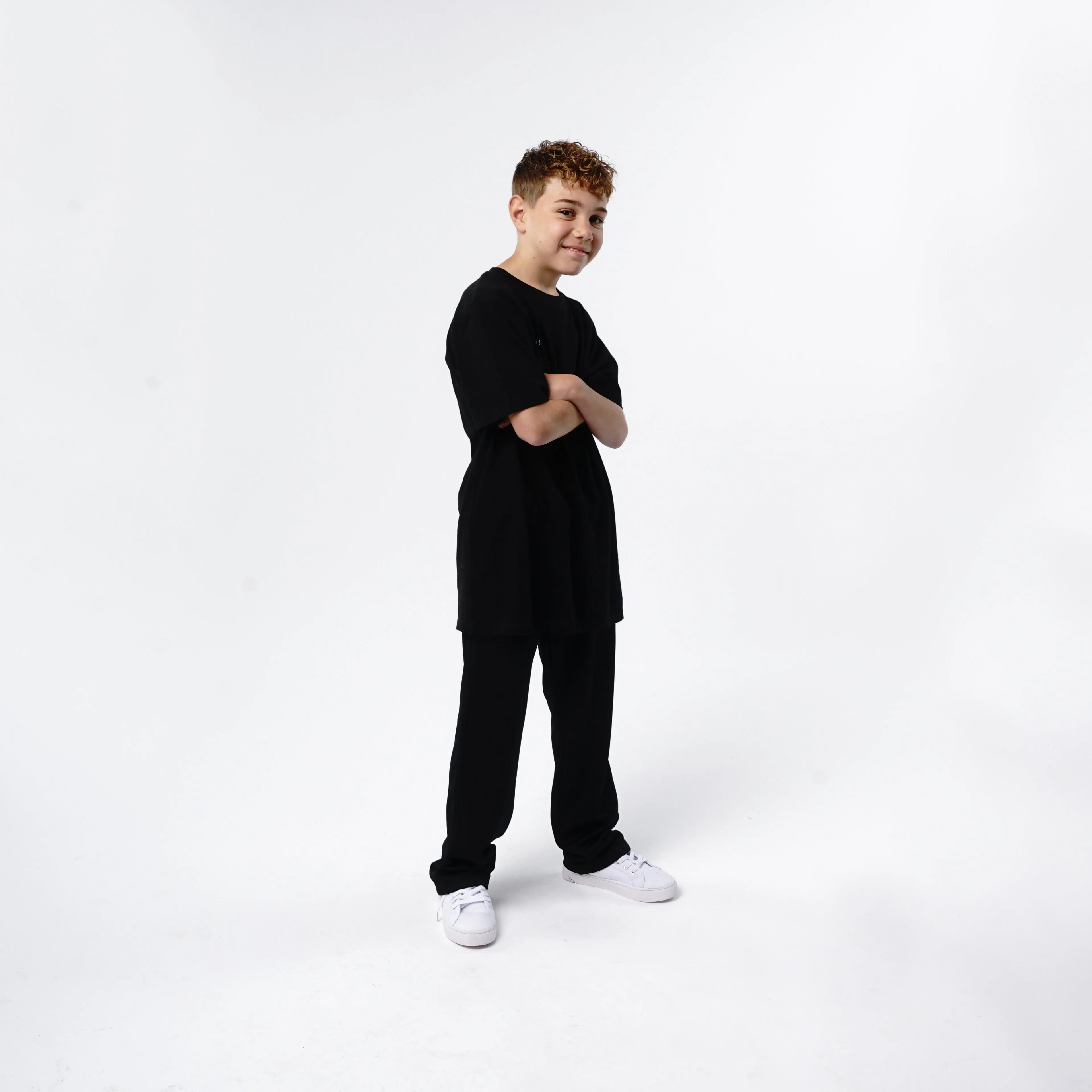 Omnitau Kid's Team Sports Core Cricket Trouser - Black