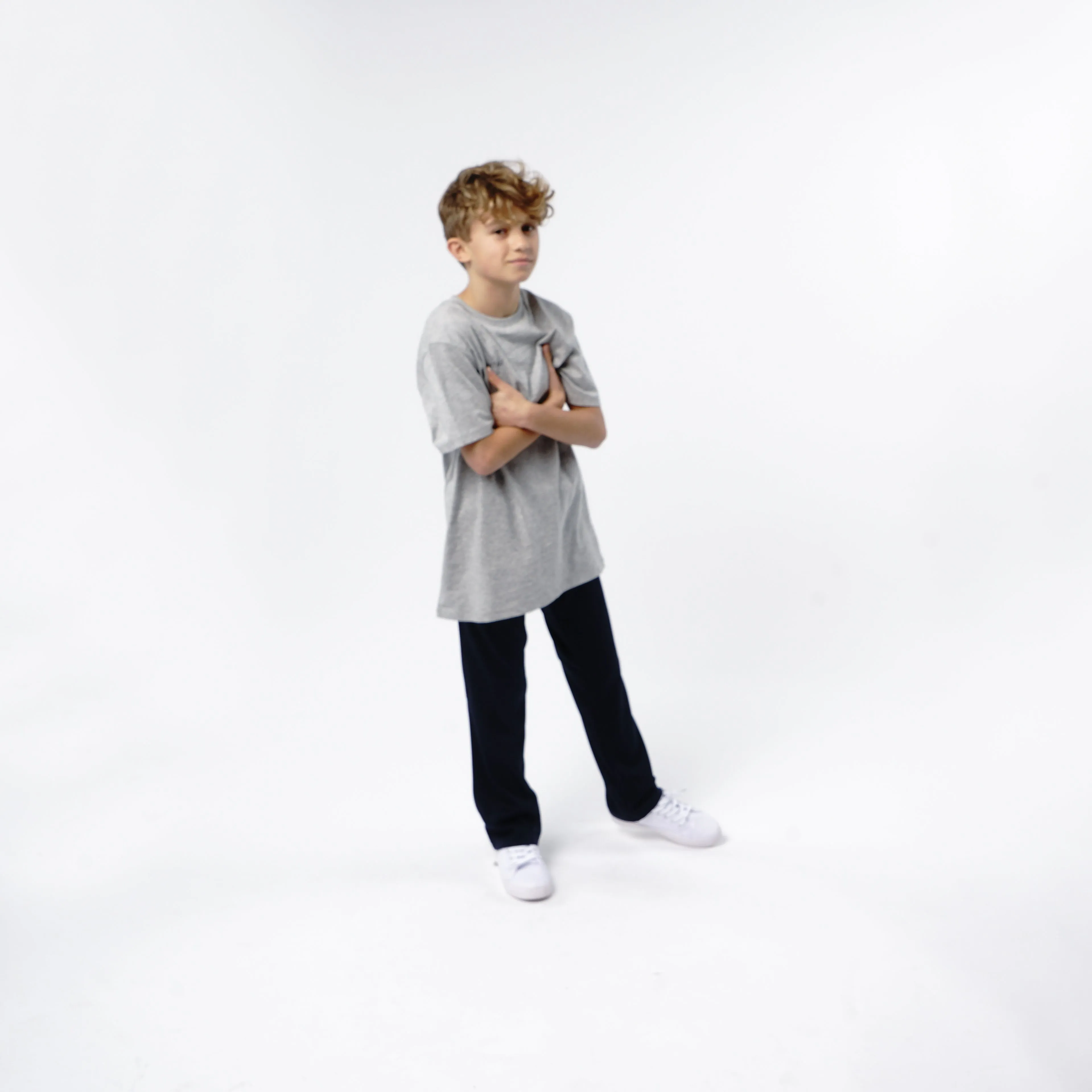 Omnitau Kid's Team Sports Core Cricket Trouser - Navy
