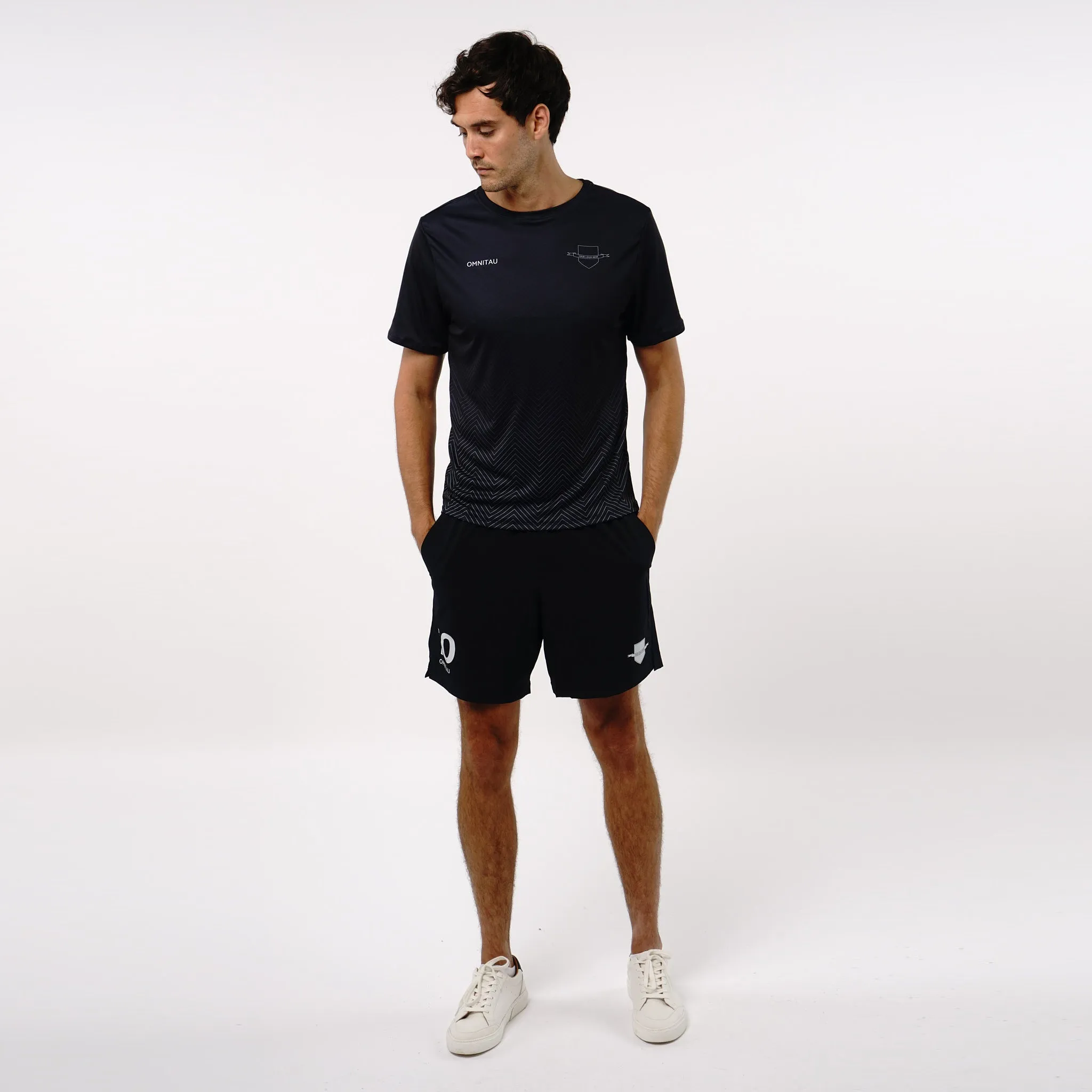 Omnitau Men's Core Football Shorts - Navy