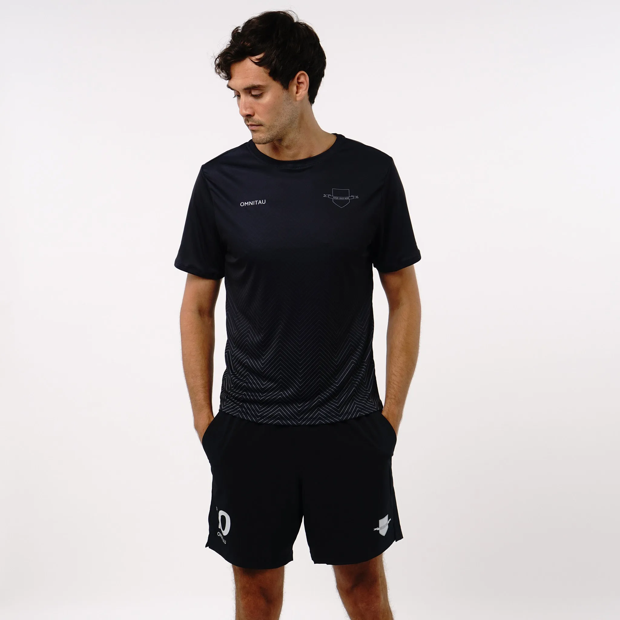 Omnitau Men's Core Football Shorts - Navy