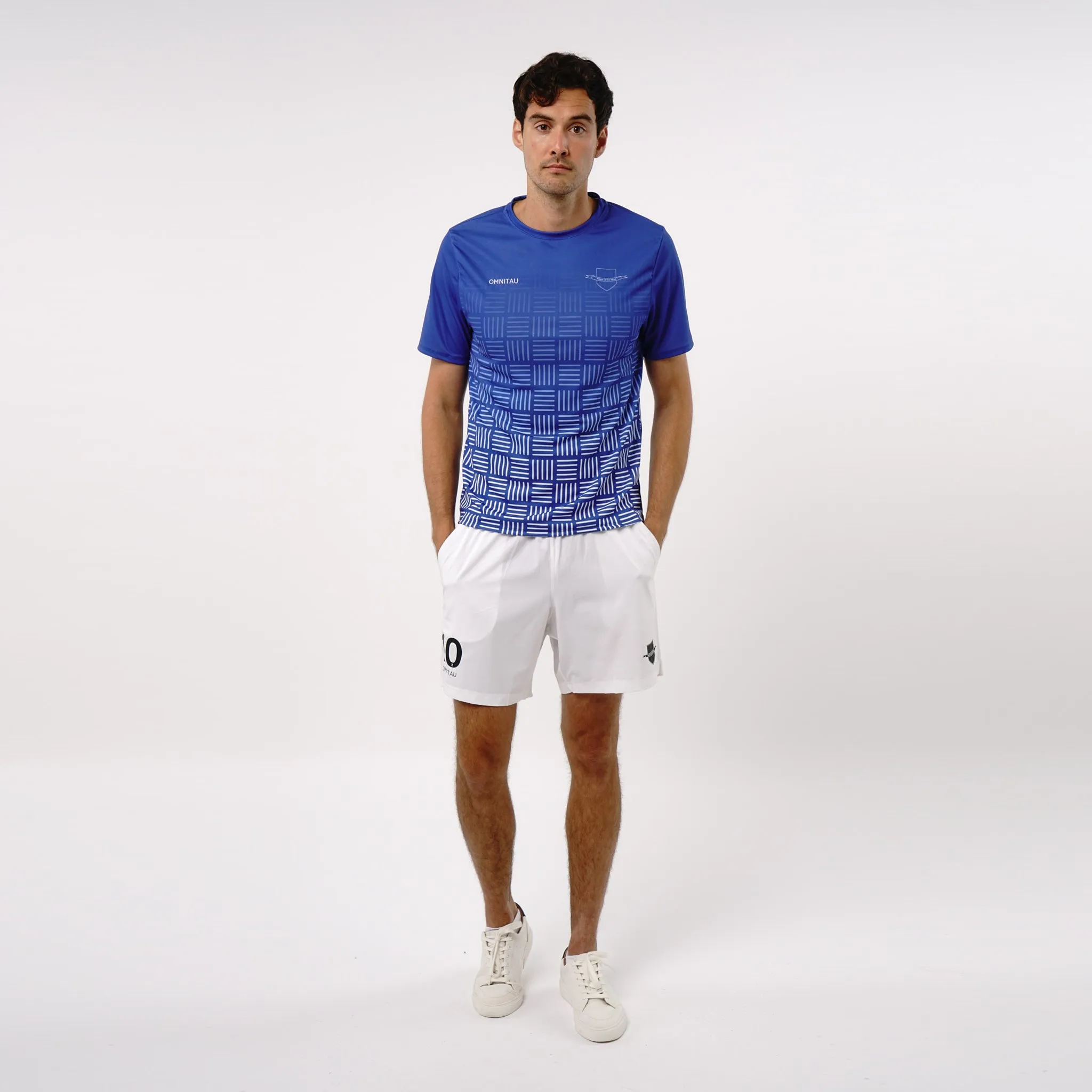 Omnitau Men's Core Football Shorts - White