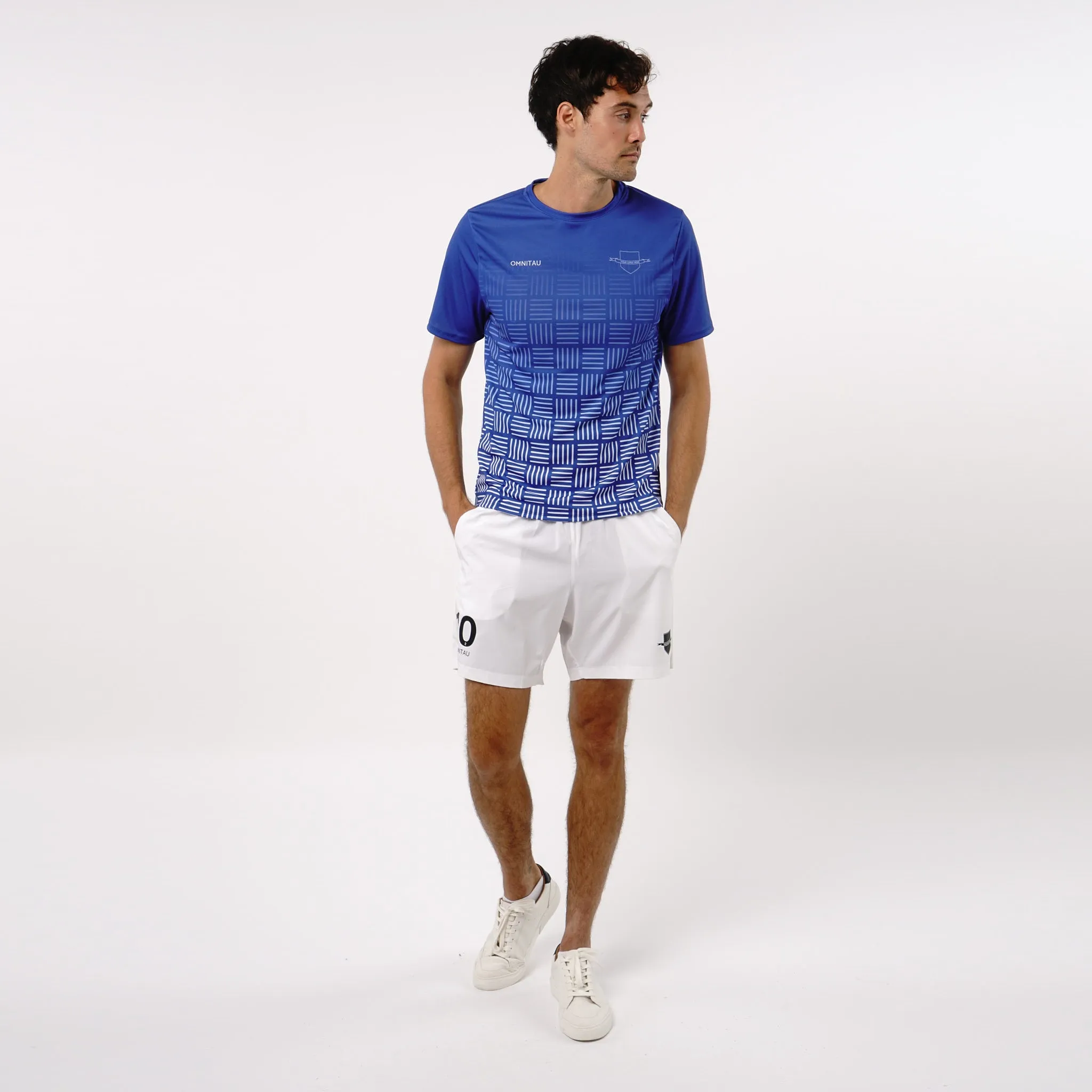 Omnitau Men's Core Football Shorts - White