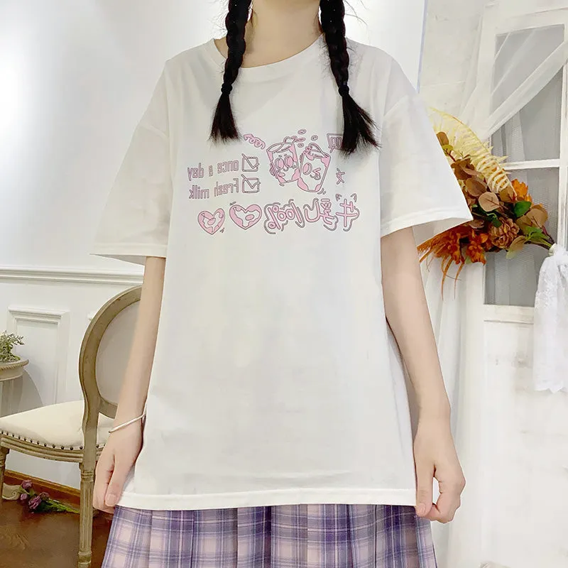 Original Soft Girl E-Sports Girl Black T-Shirt
