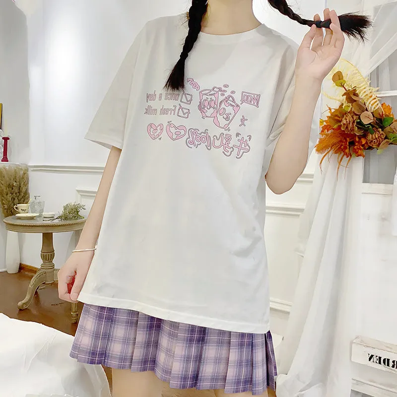 Original Soft Girl E-Sports Girl Black T-Shirt