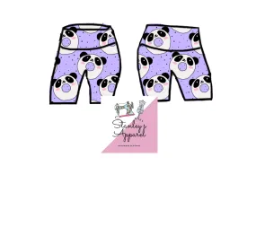 Panda donut cycling shorts,