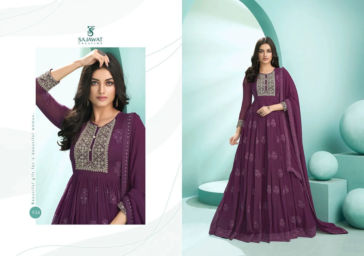 Readymade Suite Sajawat Creation Kalpi 931-936 Series