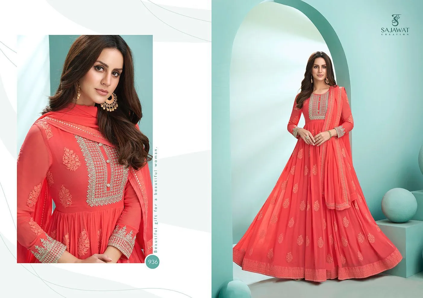 Readymade Suite Sajawat Creation Kalpi 931-936 Series