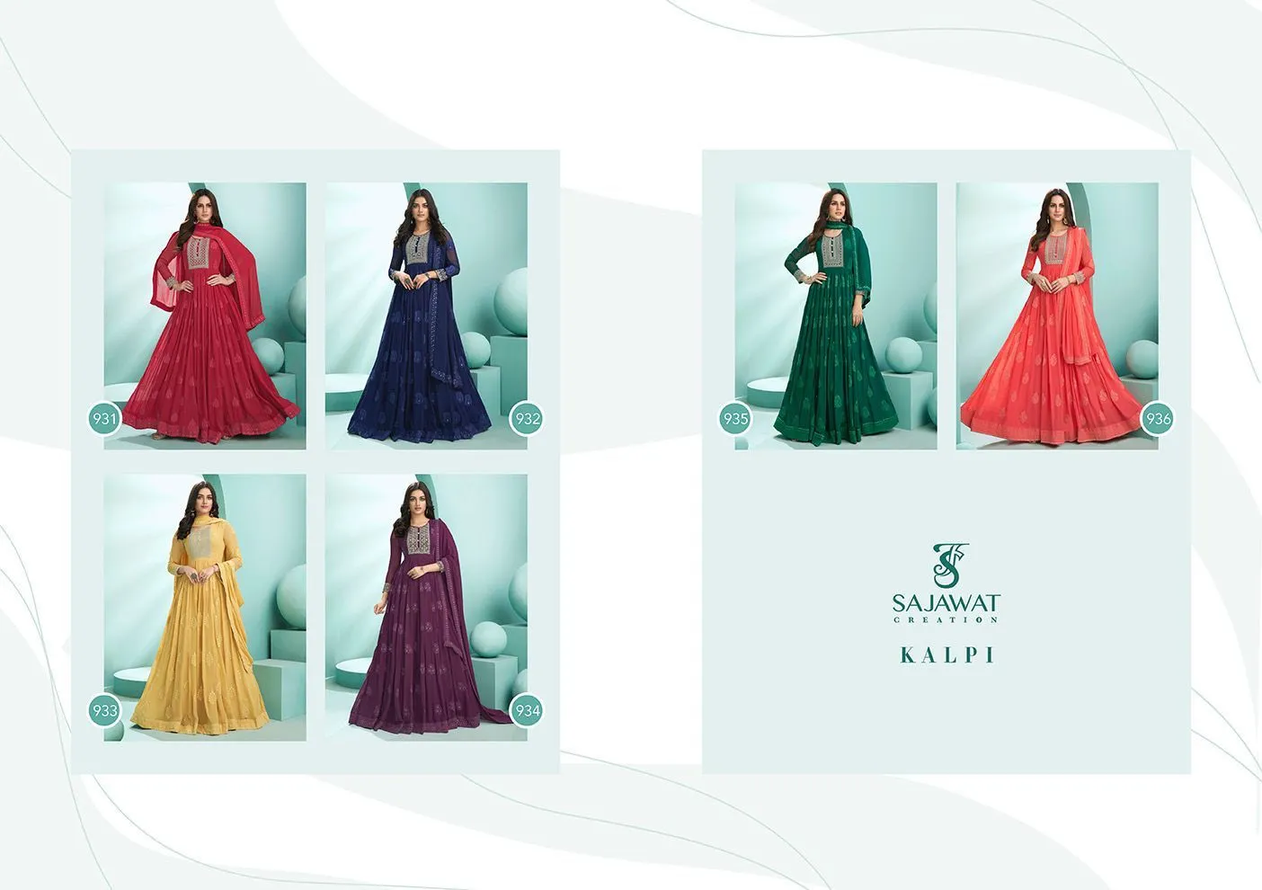 Readymade Suite Sajawat Creation Kalpi 931-936 Series