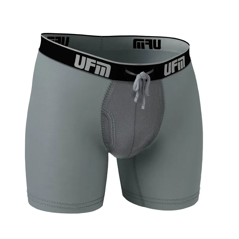 REG Support 6 Inch Boxer Briefs Polyester Black, Camo, Gray, Red, Royal Blue, White  NEW Wine & Pine