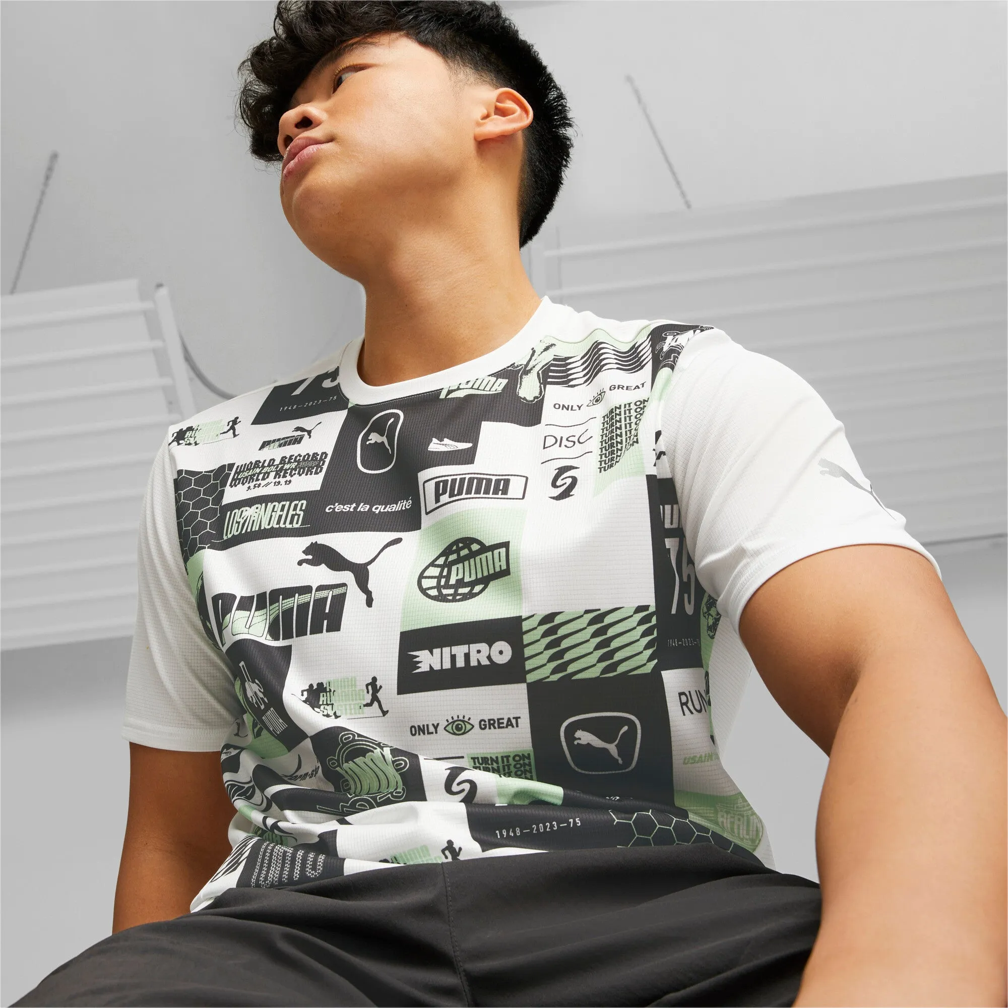 Run Favorite Printed AOP Tee