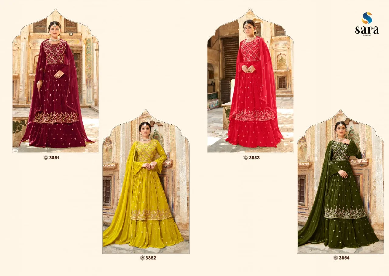 SARA TRENDZ RUBY GEORGETTE SALWAR SUITS