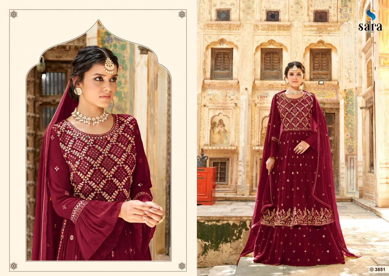 SARA TRENDZ RUBY GEORGETTE SALWAR SUITS