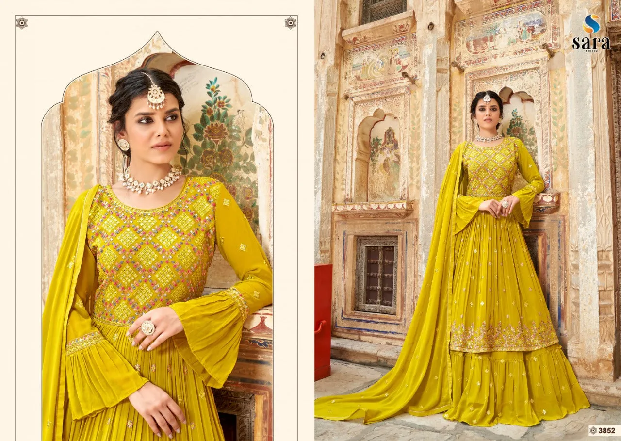 SARA TRENDZ RUBY GEORGETTE SALWAR SUITS
