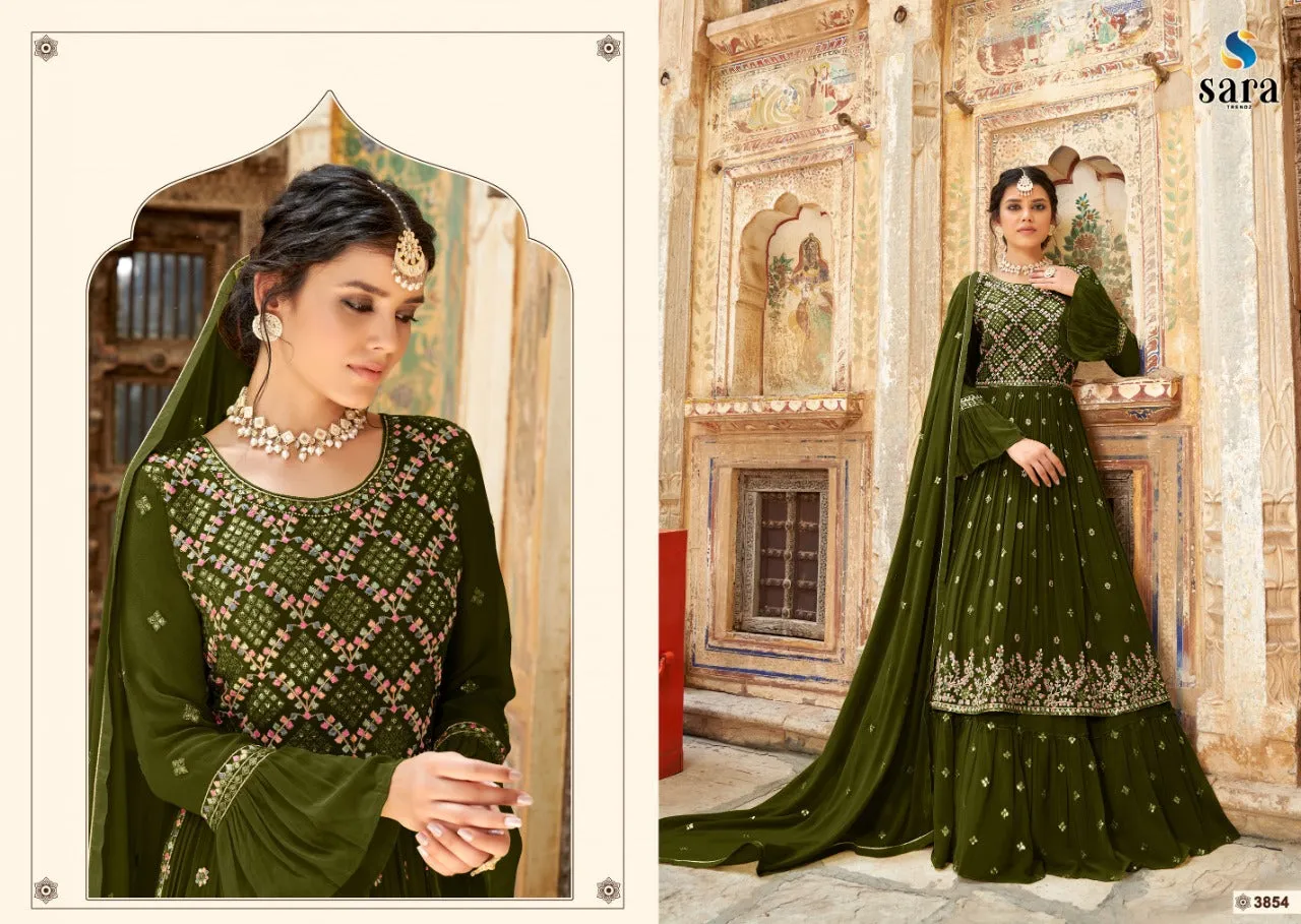 SARA TRENDZ RUBY GEORGETTE SALWAR SUITS