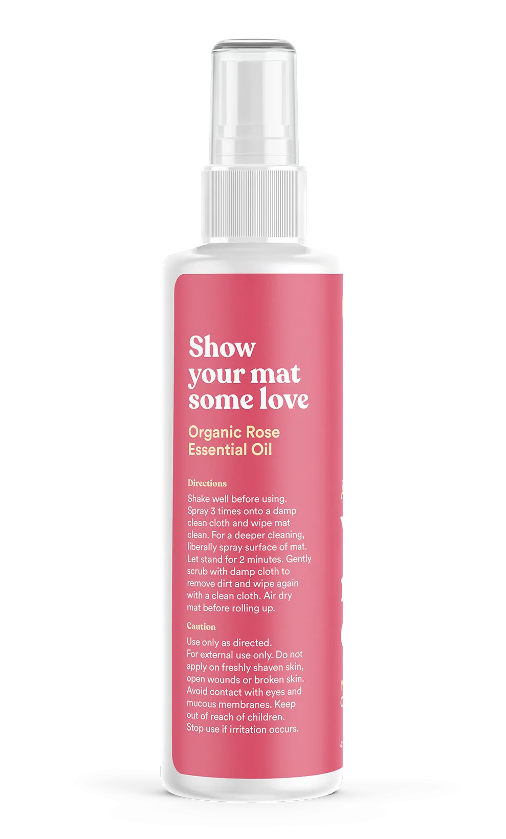 Soothing Sweet Rose Yoga Mat Cleaner