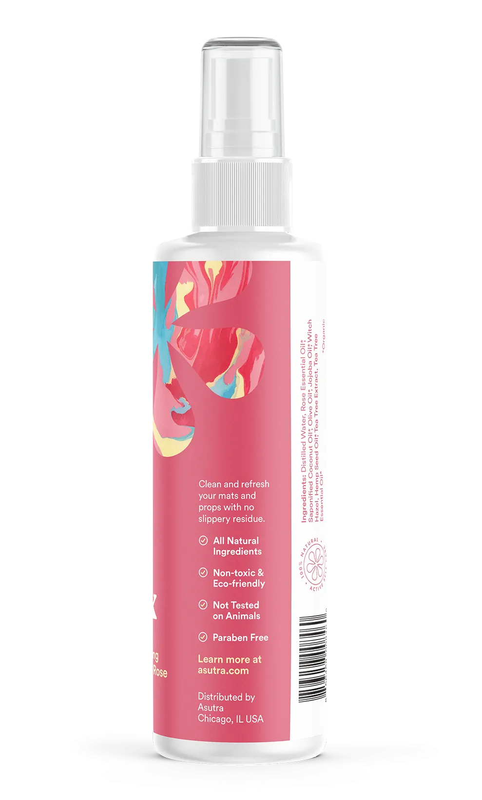 Soothing Sweet Rose Yoga Mat Cleaner
