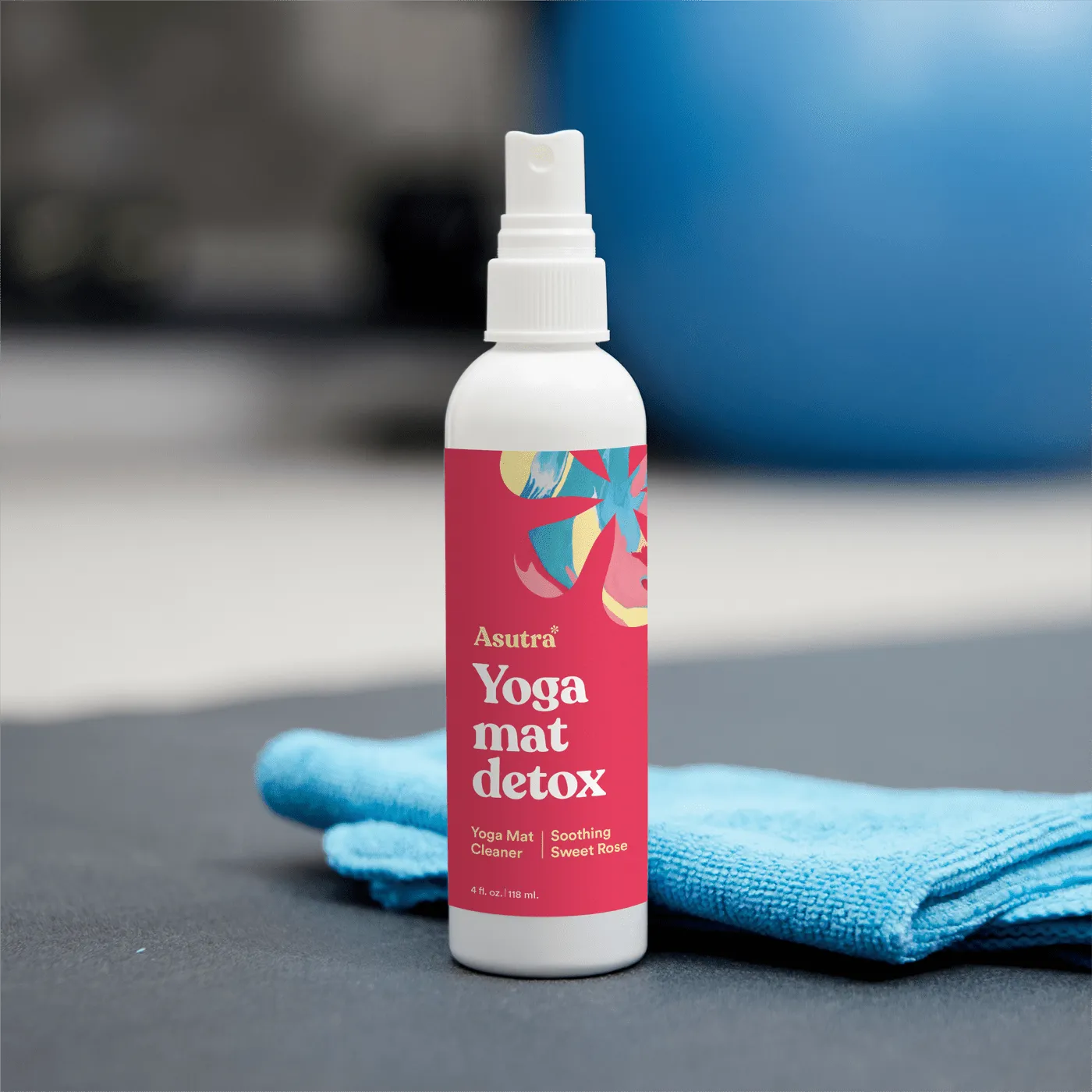 Soothing Sweet Rose Yoga Mat Cleaner