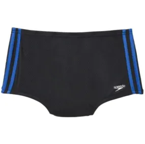 Speedo Men's Poly Mesh Square Leg - Black