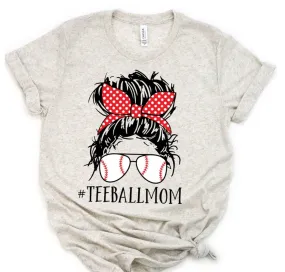 #TeeBallMom Messy Bun