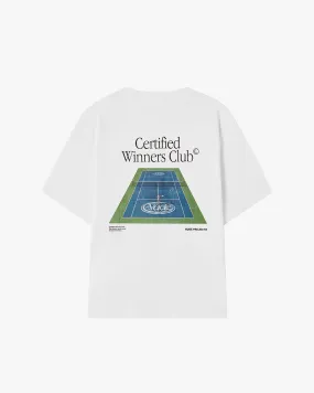 TENNIS TEE WHITE