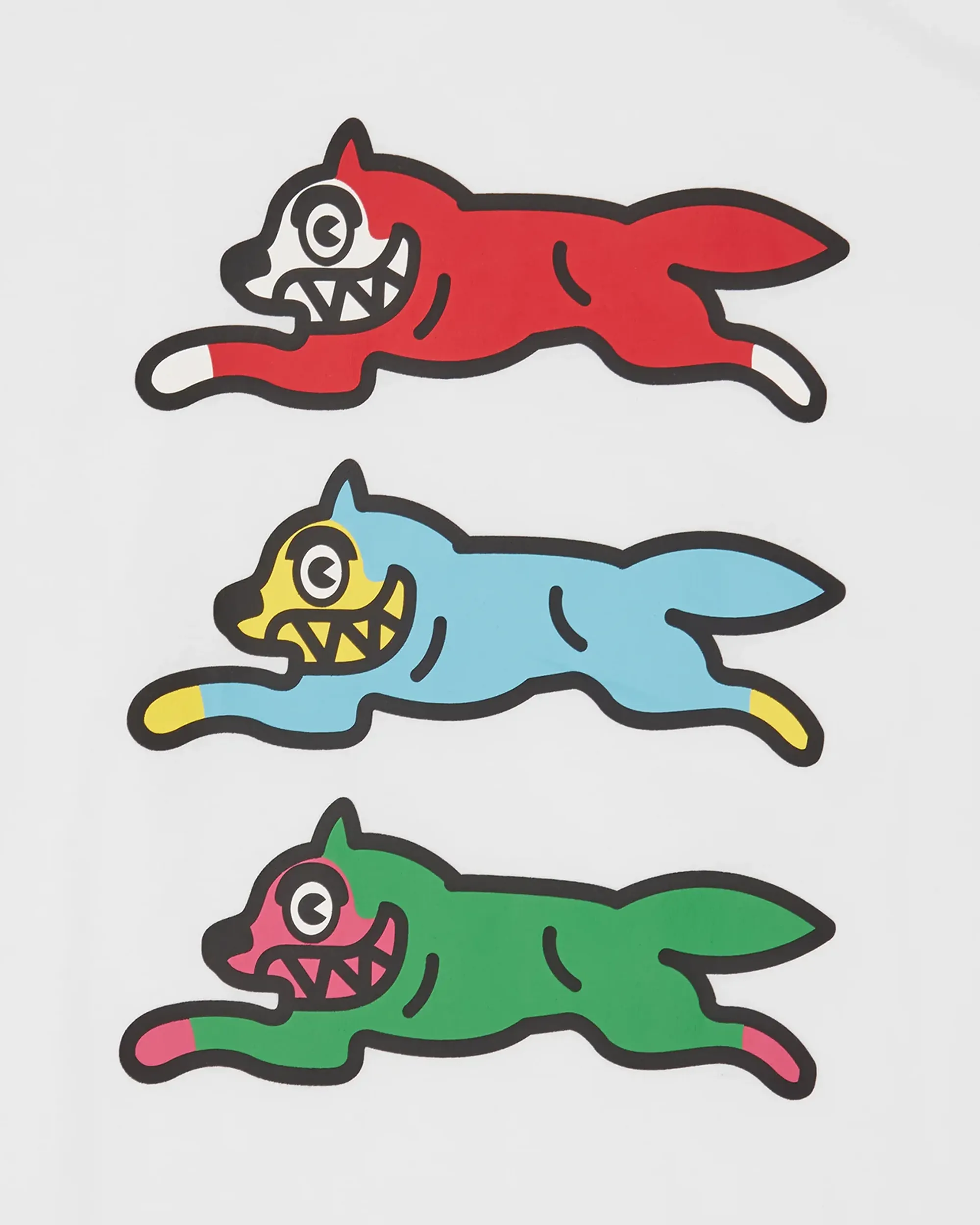 Triple Running Dog Tee