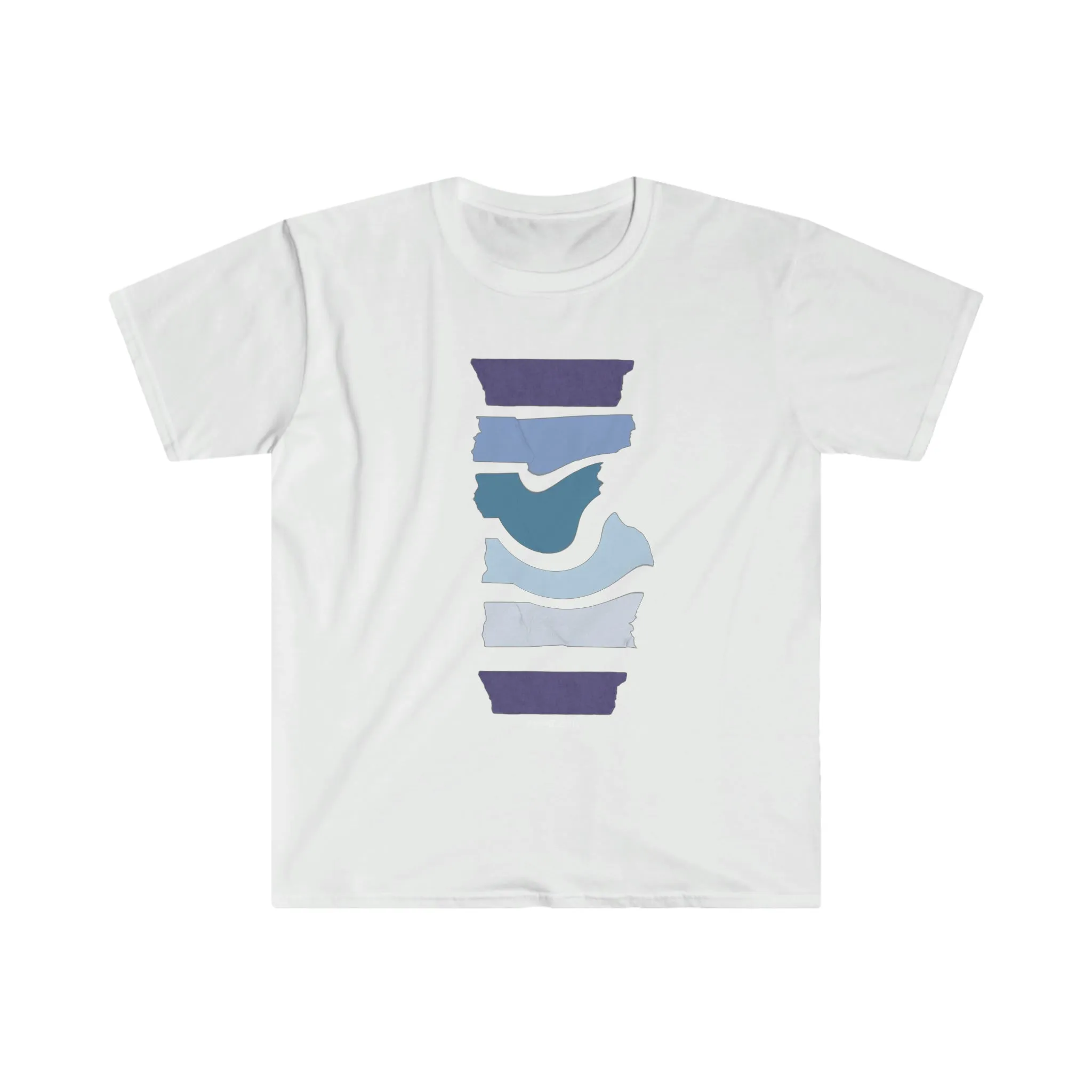 TYPEZUK 6 Stain Colour soft T-Shirt