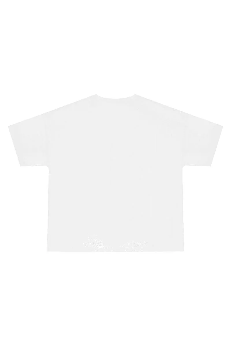 White Oil Painting T-Shirt