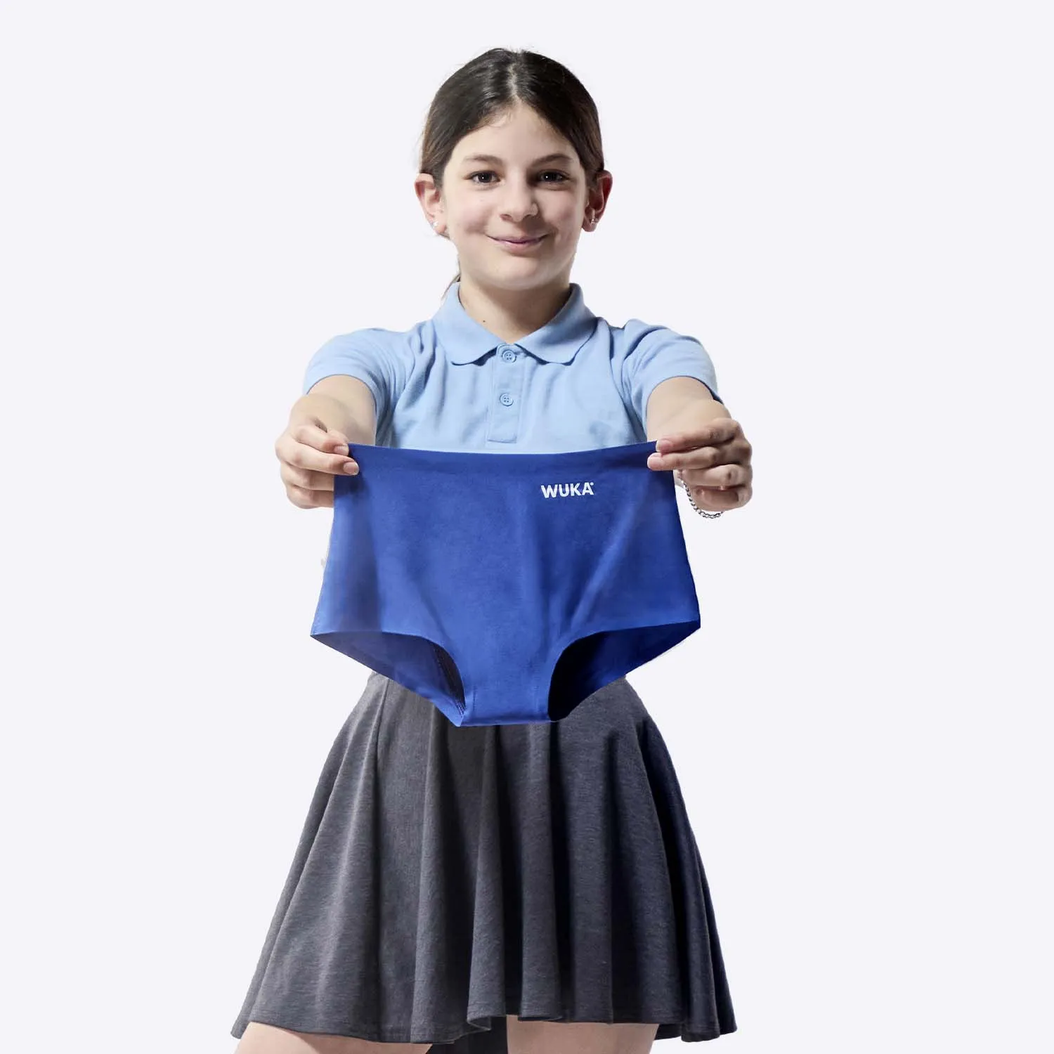 WUKA Teen Stretch™ Boxer Short Heavy -  Blue