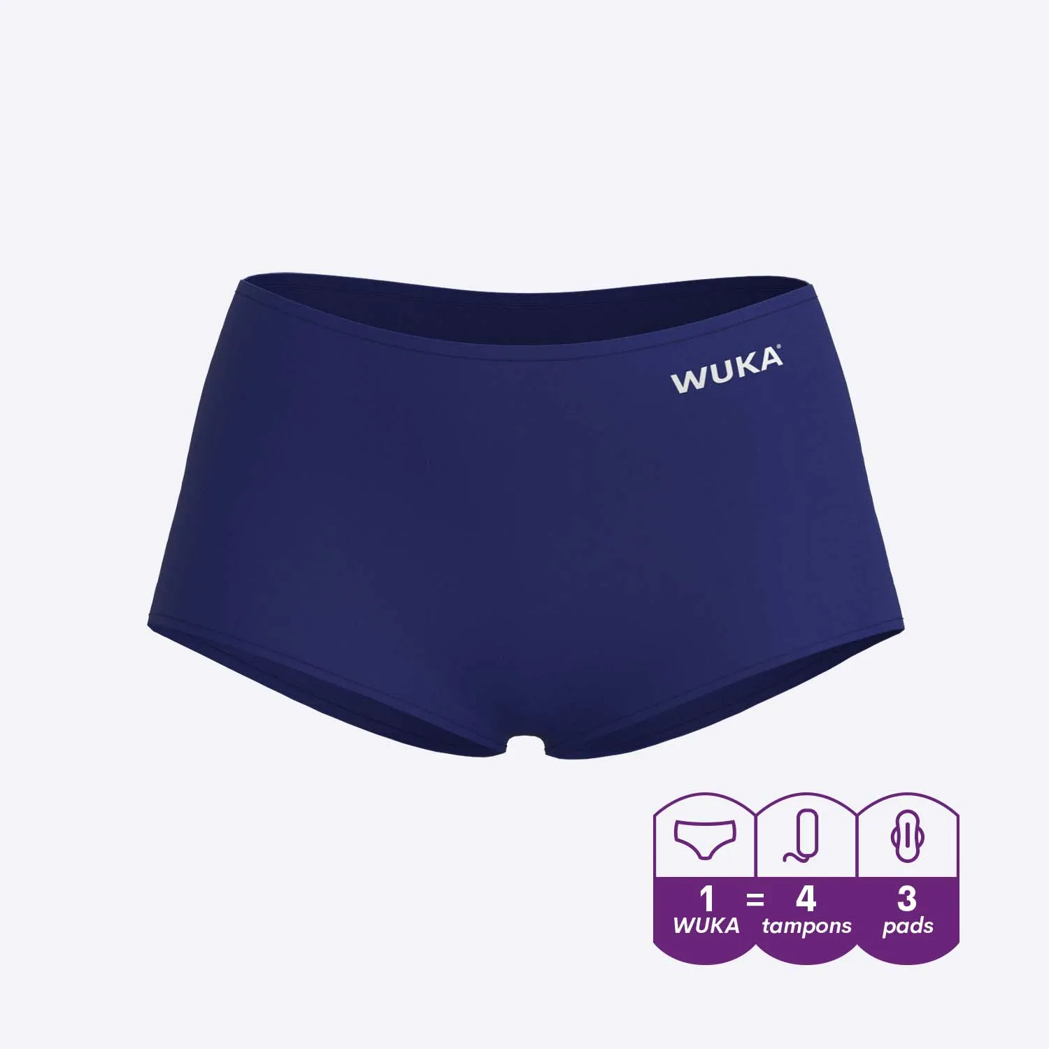 WUKA Teen Stretch™ Boxer Short Heavy -  Blue