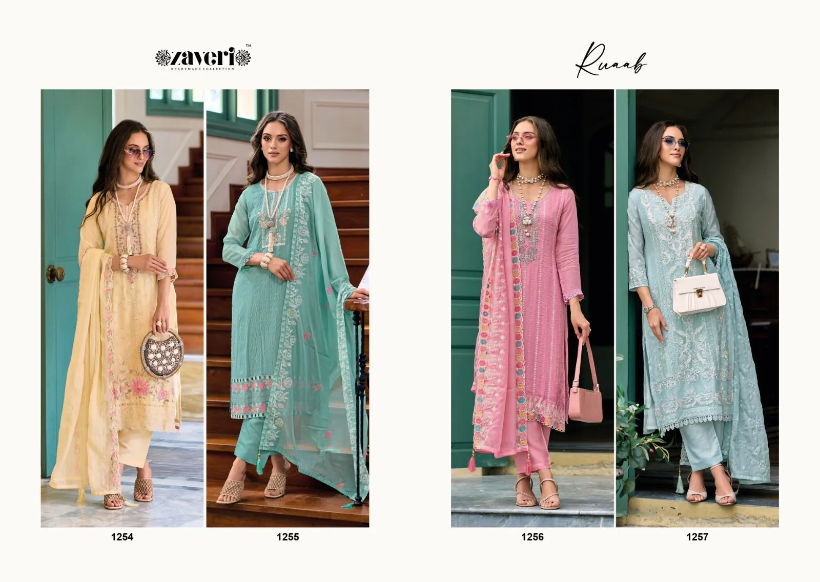Zaveri Women Beauty New Collection Ruaab Dno 1257