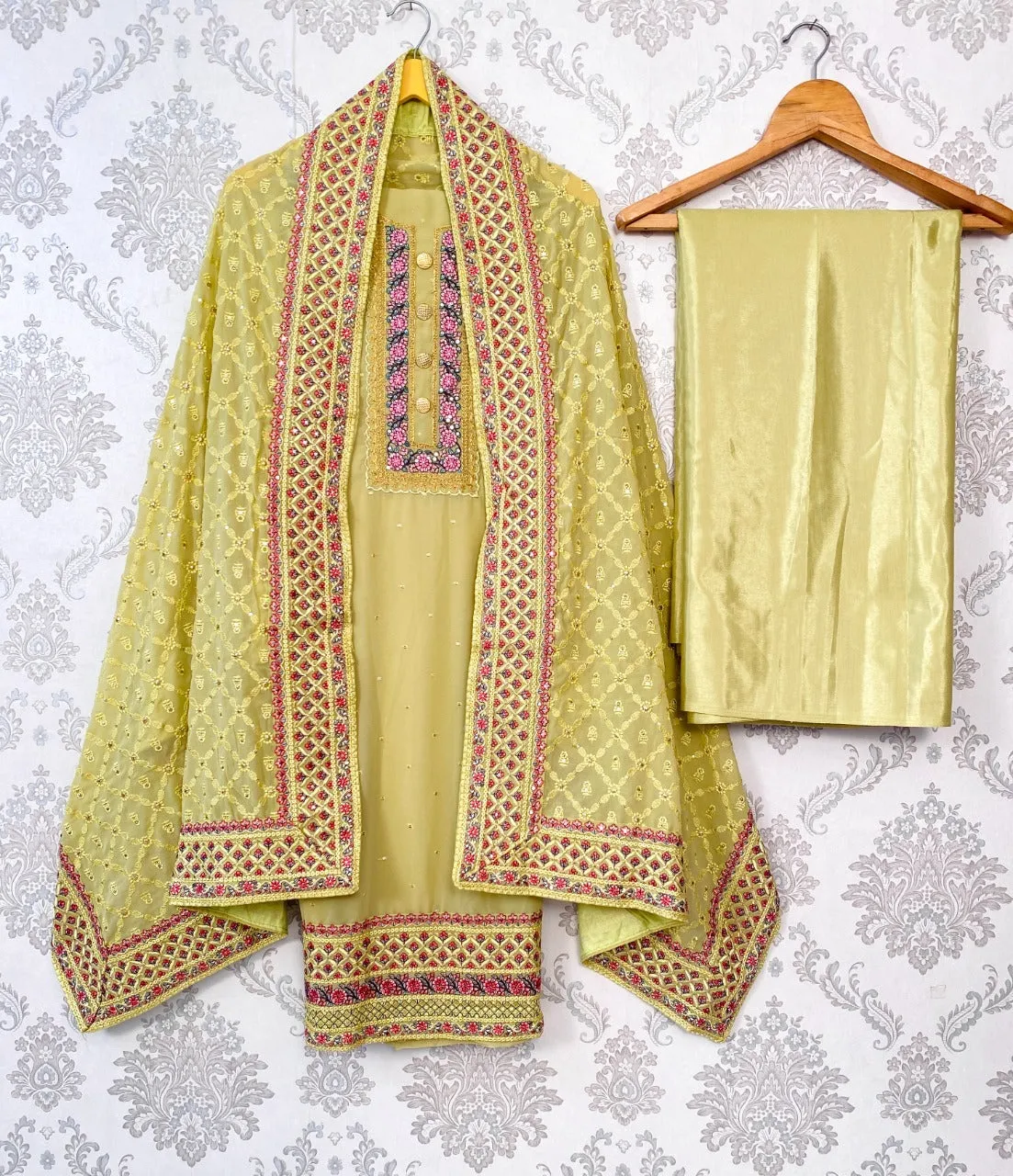 ZEEYA-ERINA D.NO 1401 To1403 FAUX GEORGETTE SUIT